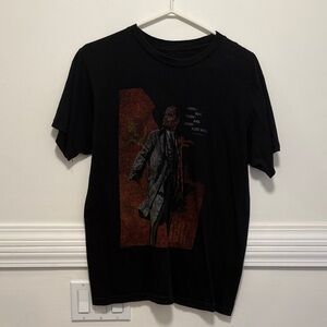 Vintage Graphic Lenin Black T-Shirt Communism USSR Tee